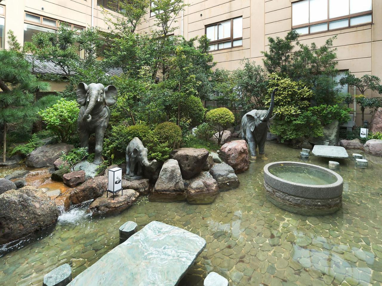 Awara Onsen Hot Spring Koubou Gurabaatei Hotel Екстериор снимка